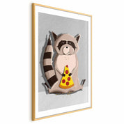Poster - Raccoon Glutton