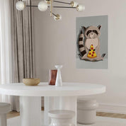 Poster - Raccoon Glutton