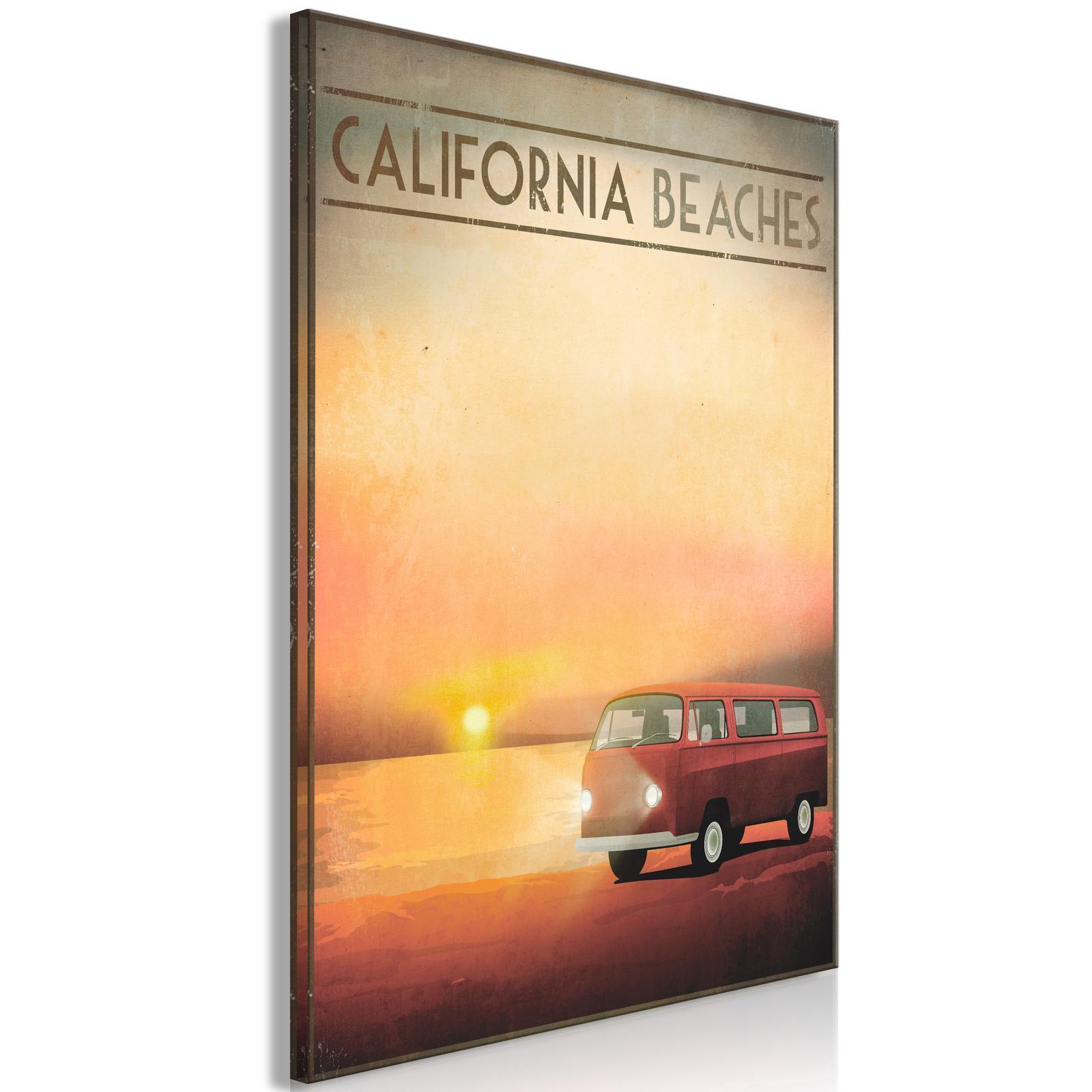 Tableau - California Beaches (1 Part) Vertical