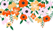 Papier peint - Colorful Bloom - First Variant