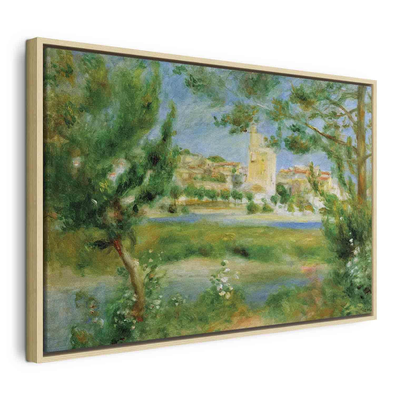 Tableau - Villeneuveles-Avignon (Pierre-Auguste Renoir)