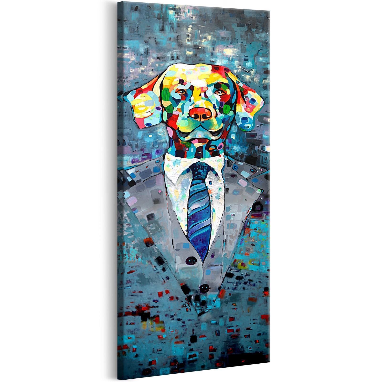 Tableau - Dog in a Suit
