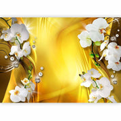 Papier peint - Orchid in Gold