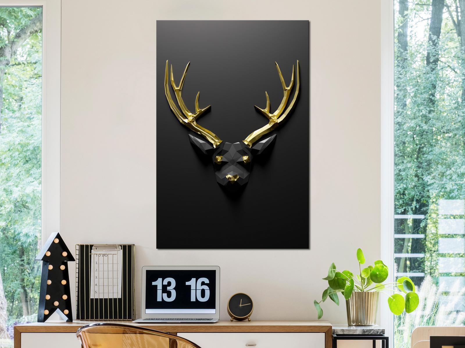 Tableau - Golden Antlers (1 Part) Vertical