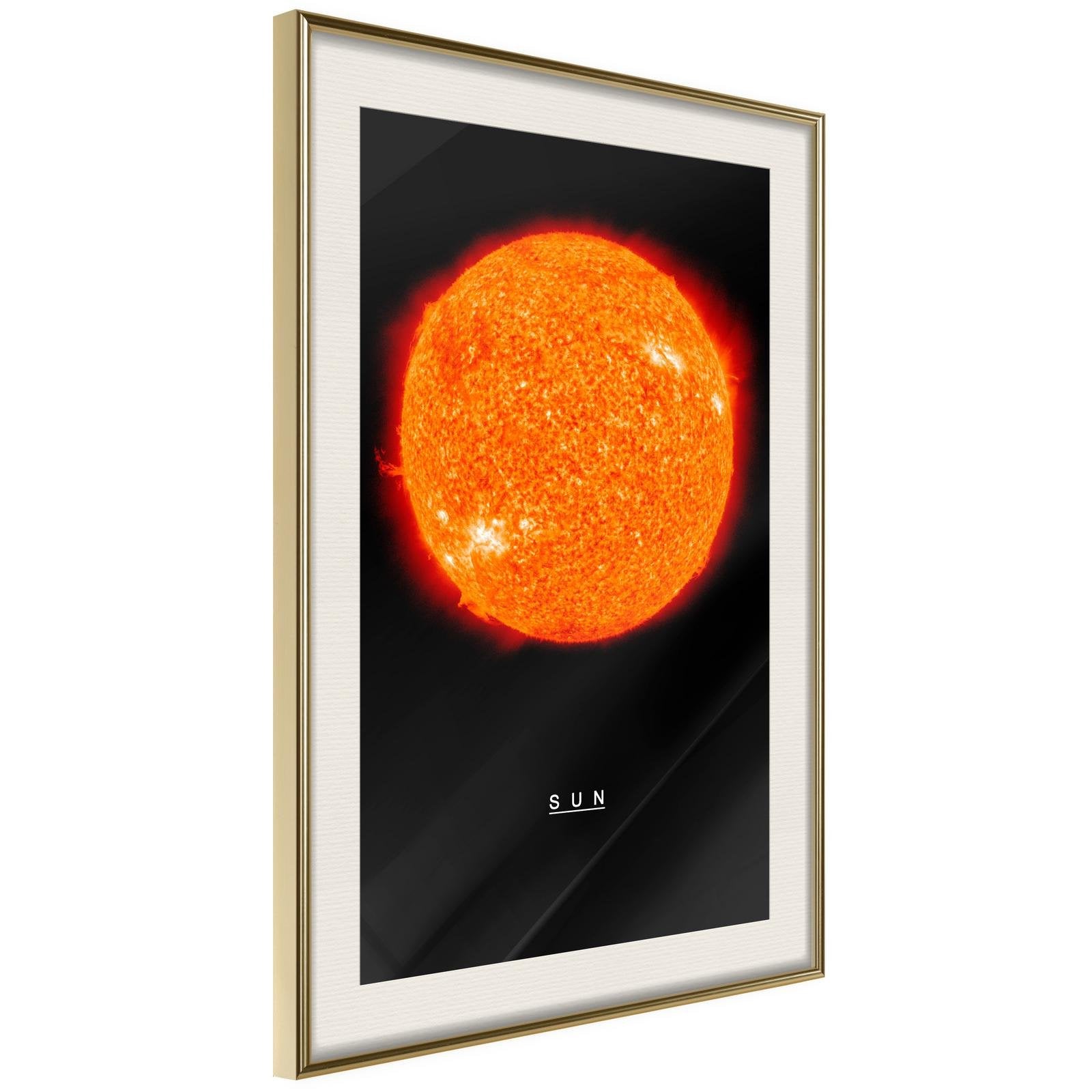 Poster Soleil du Système Solaire