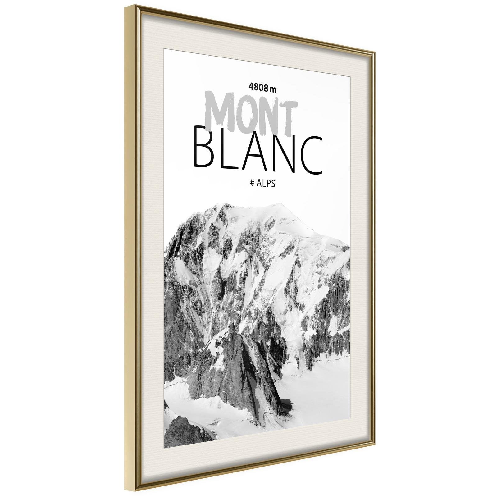 Affiche Mont Blanc