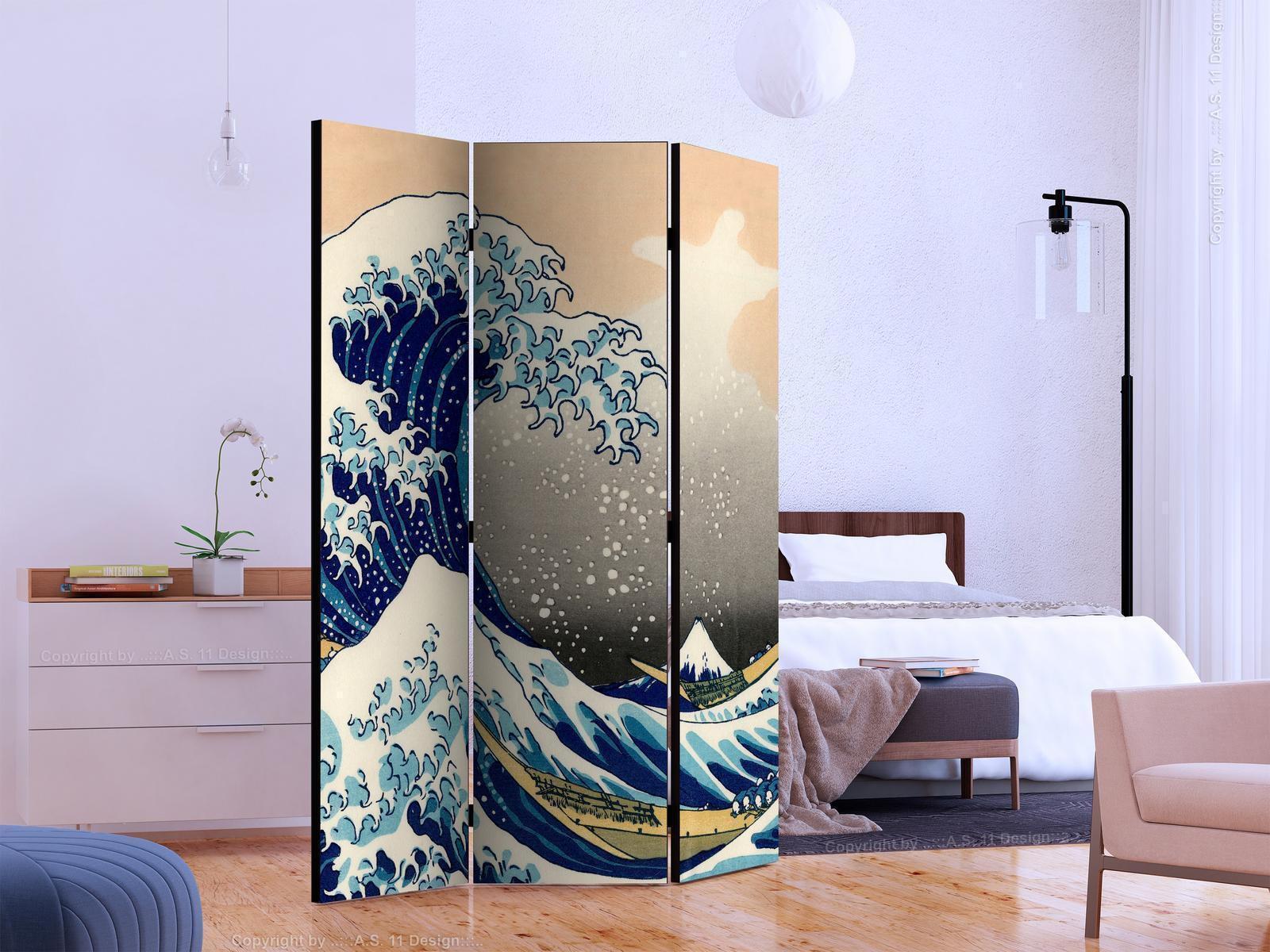 Paravent - The Great Wave off Kanagawa