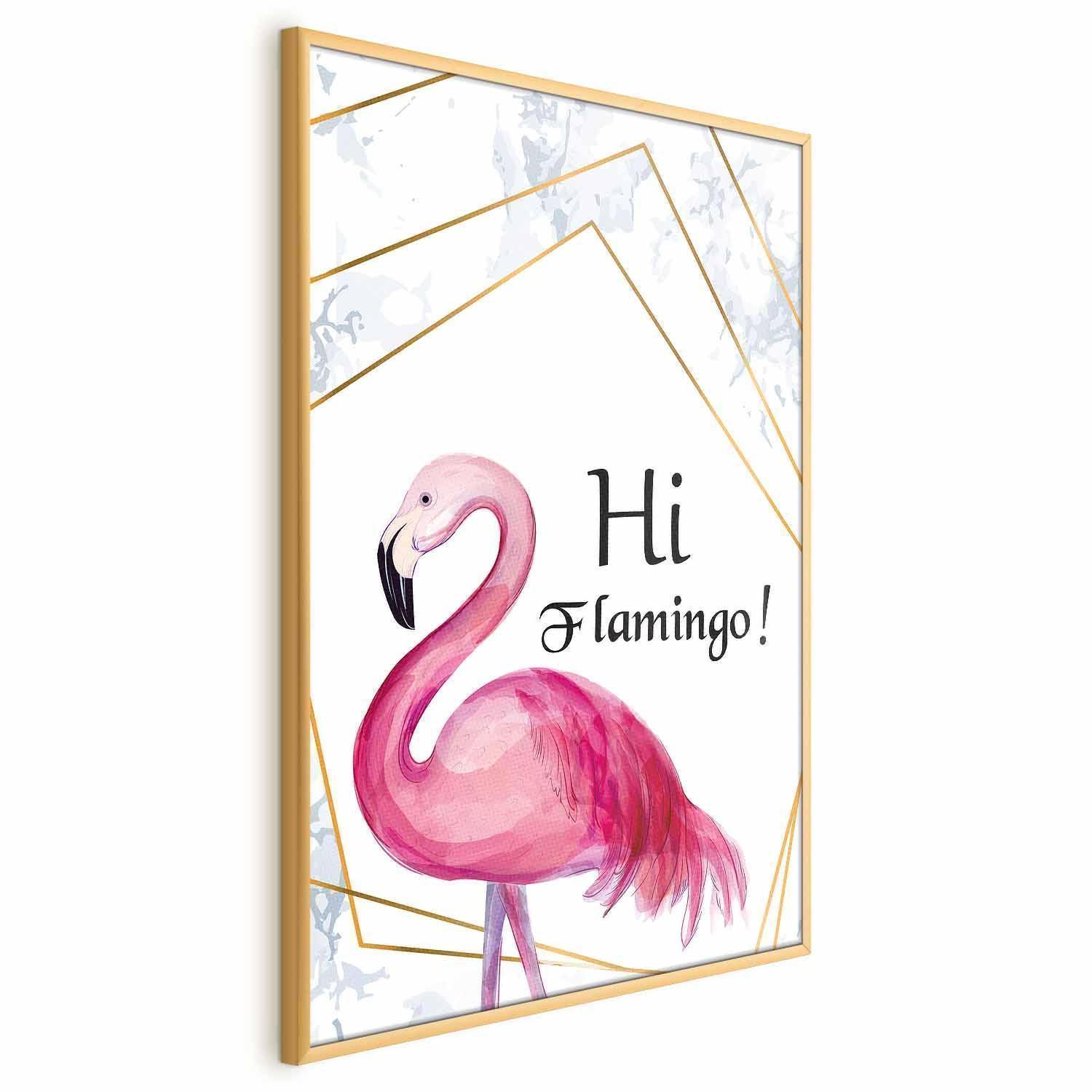 Poster - Hi Flamingo!