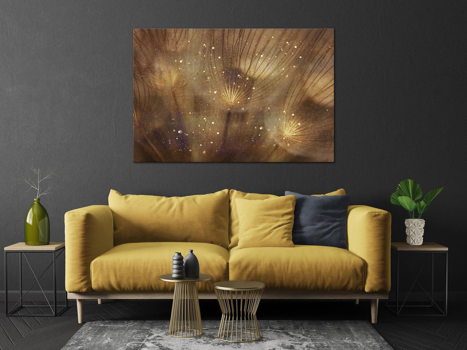 Tableau - Golden Dandelions (1 Part) Wide