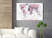 Tableau en liège - Pink Frontiers