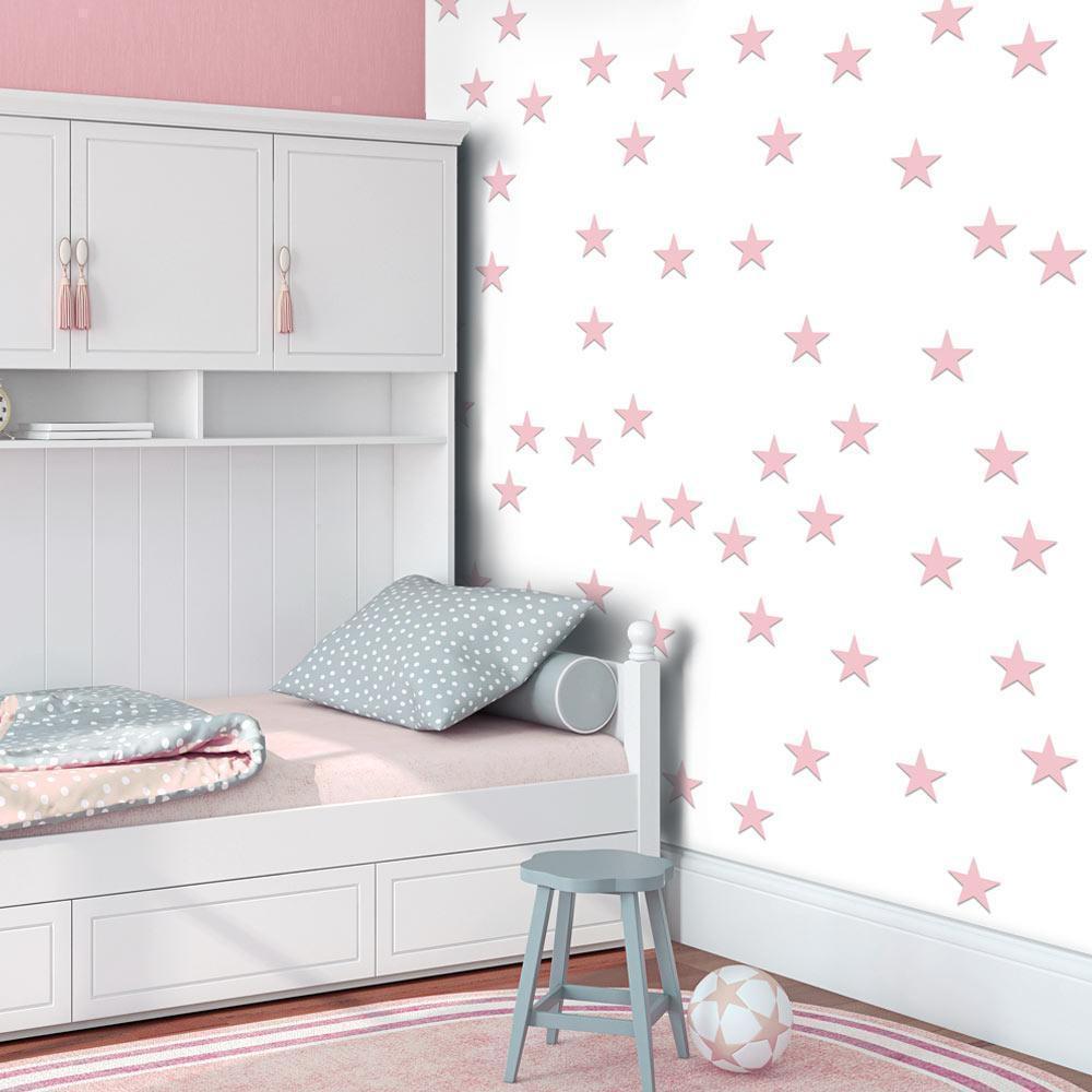 Tapisserie murale - Pink Stars