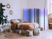 Paravent - Heather Mist - Delicate Gradient Comprising Various Shades of Violet