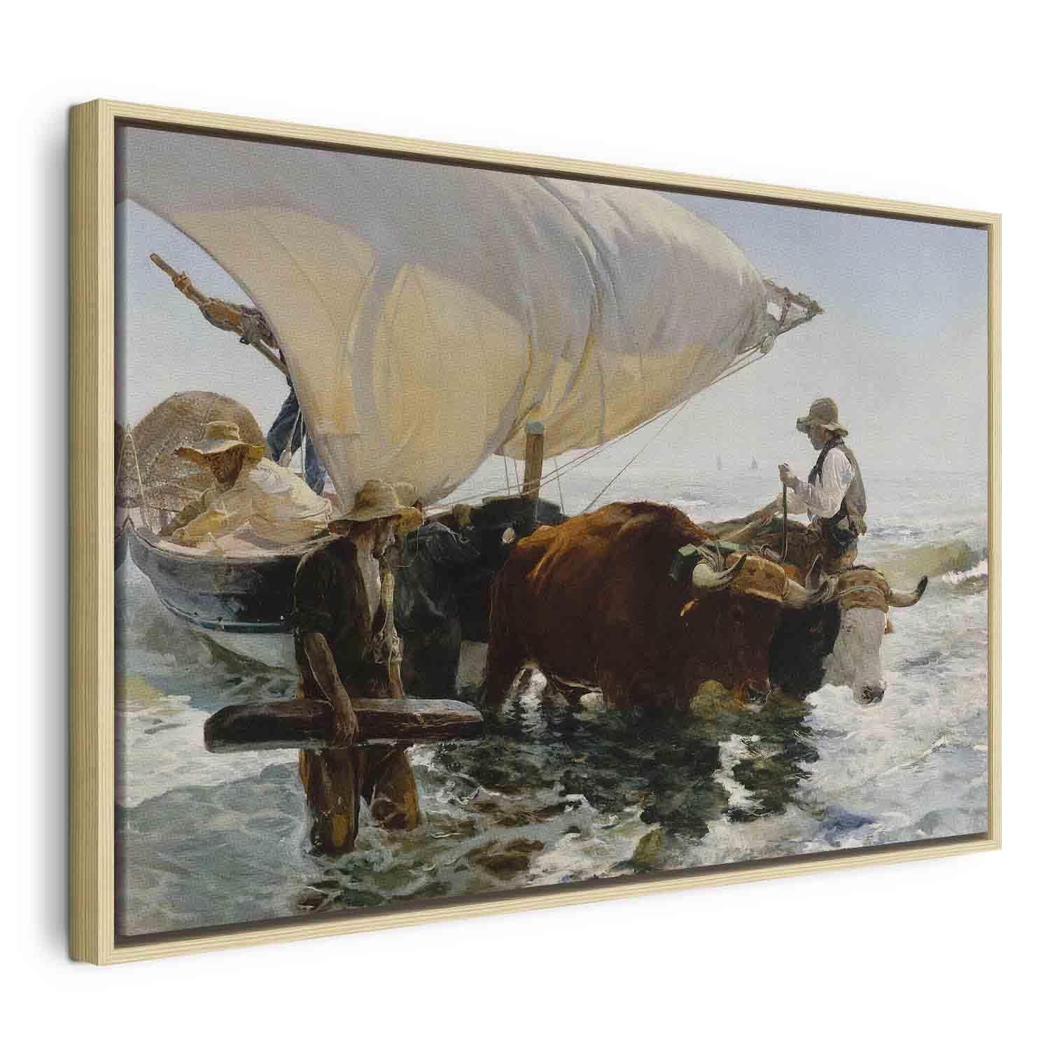 Tableau - The Return from Fishing (Joaquín Sorolla y Bastida)