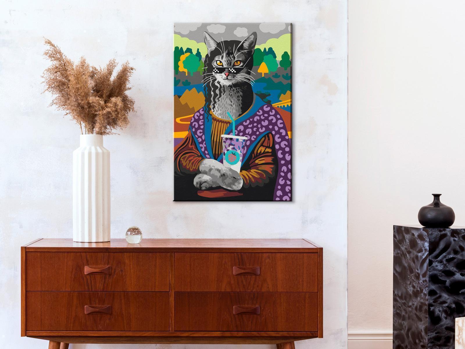 Peinture par numéros - Mrs Kitty Lisa