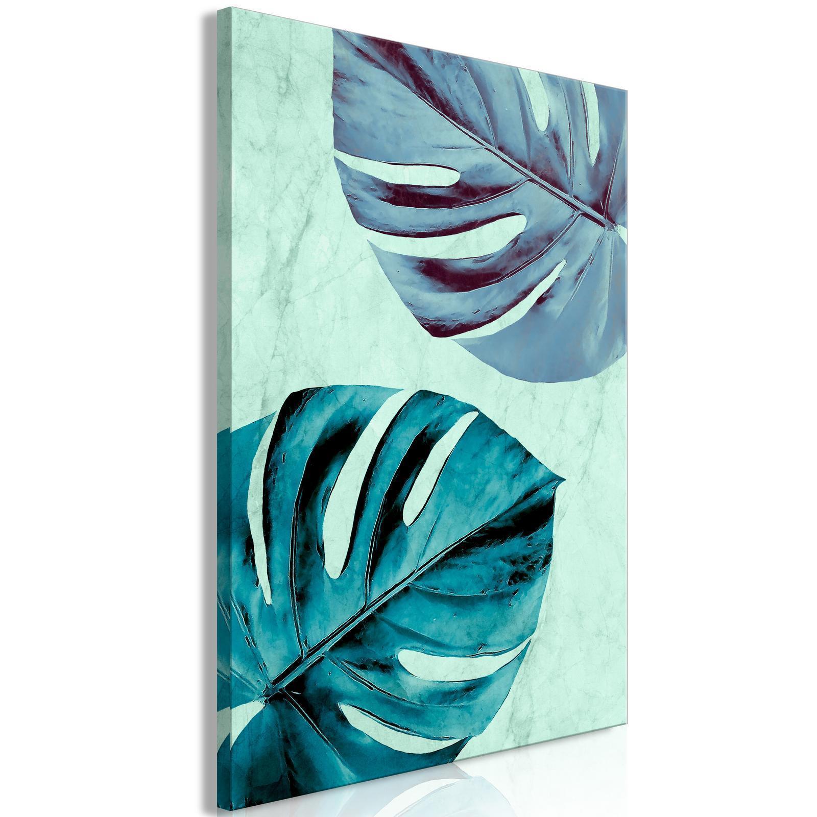 Tableau - Tropical Turquoise (1 Part) Vertical