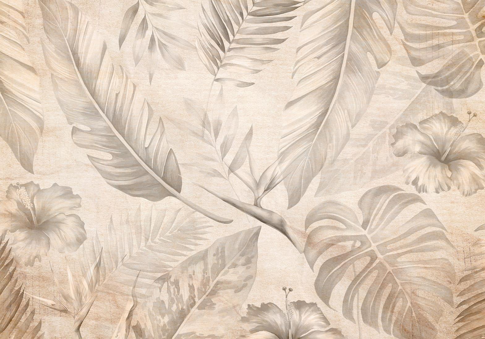 Papier peint - Tropic in Sepia