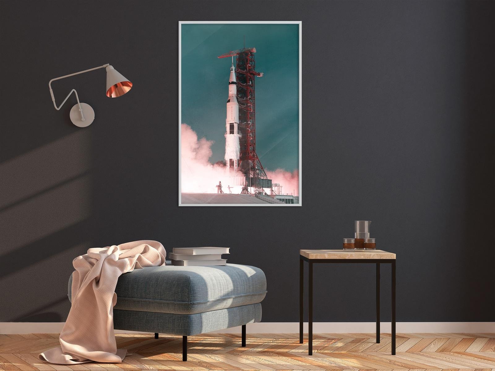 Poster fusée Exploration