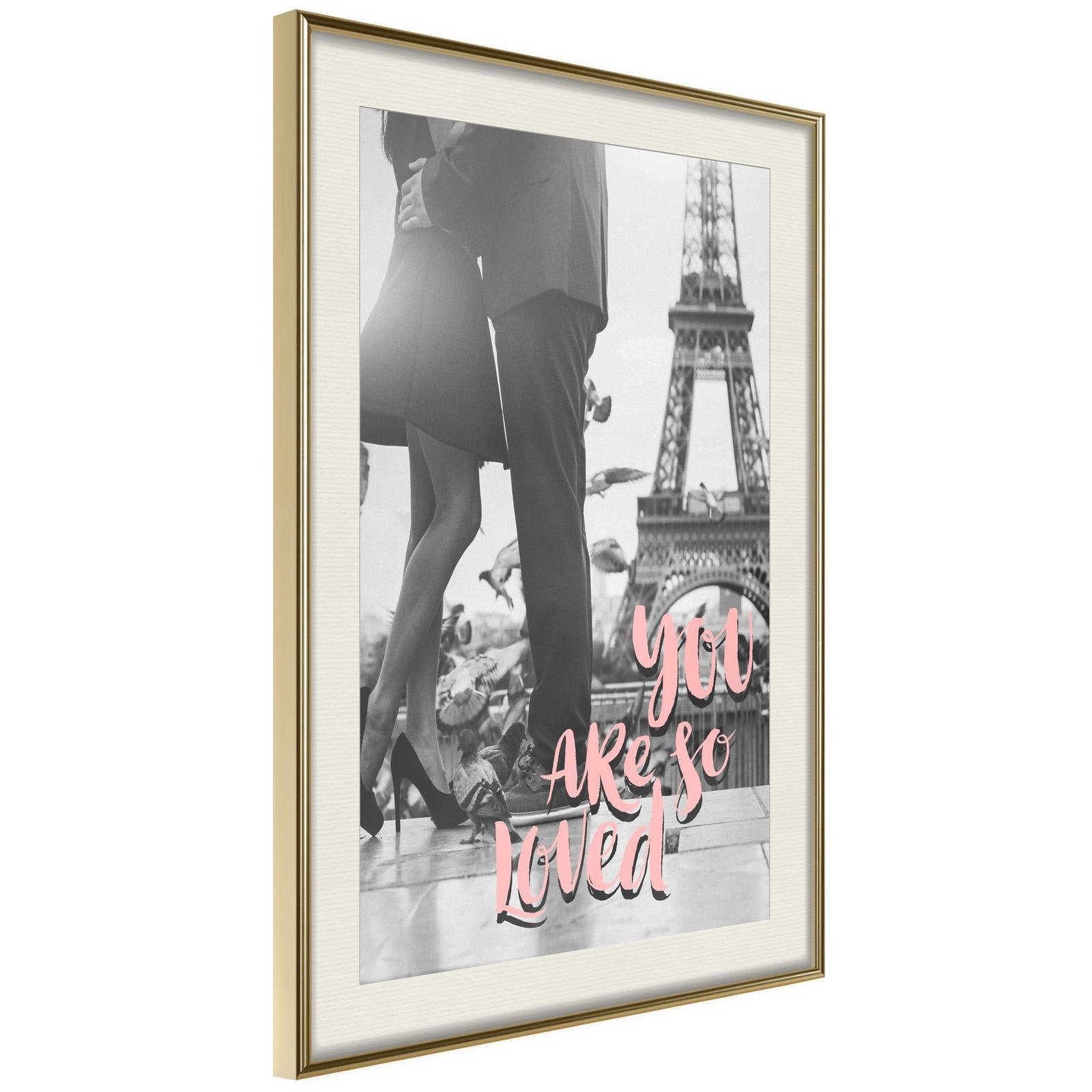 Affiche d'Amour à Paris