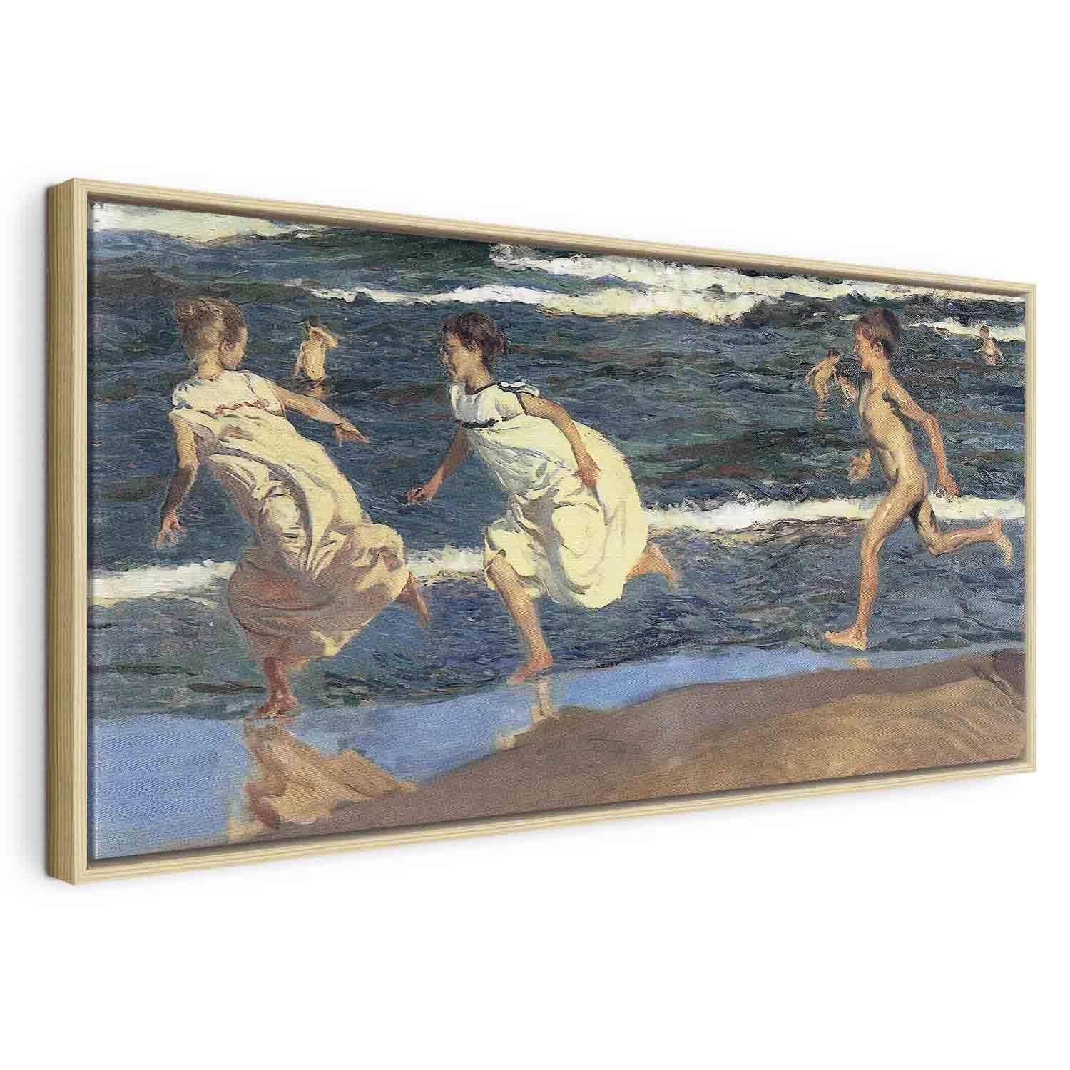 Tableau - Running along the Beach (Joaquín Sorolla y Bastida)