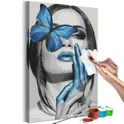 Peinture par numéros - Blue Butterfly