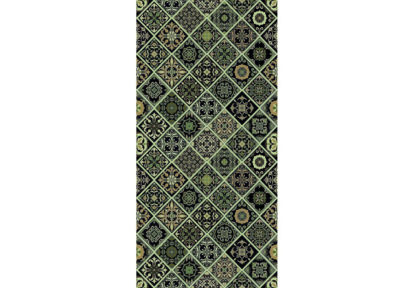 Tapisserie murale - Olive Mosaic