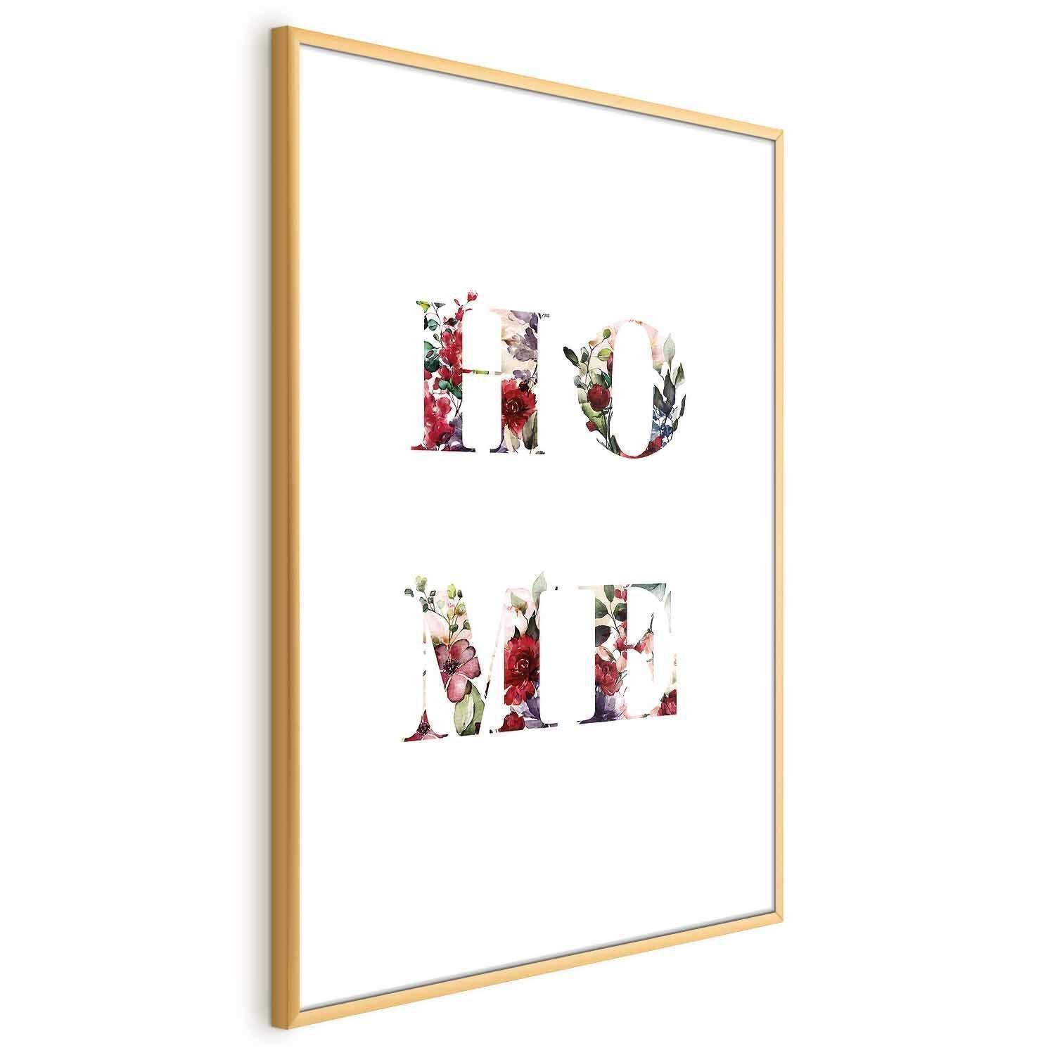 Poster - Home in Flowers