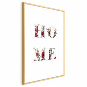 Poster - Home in Flowers