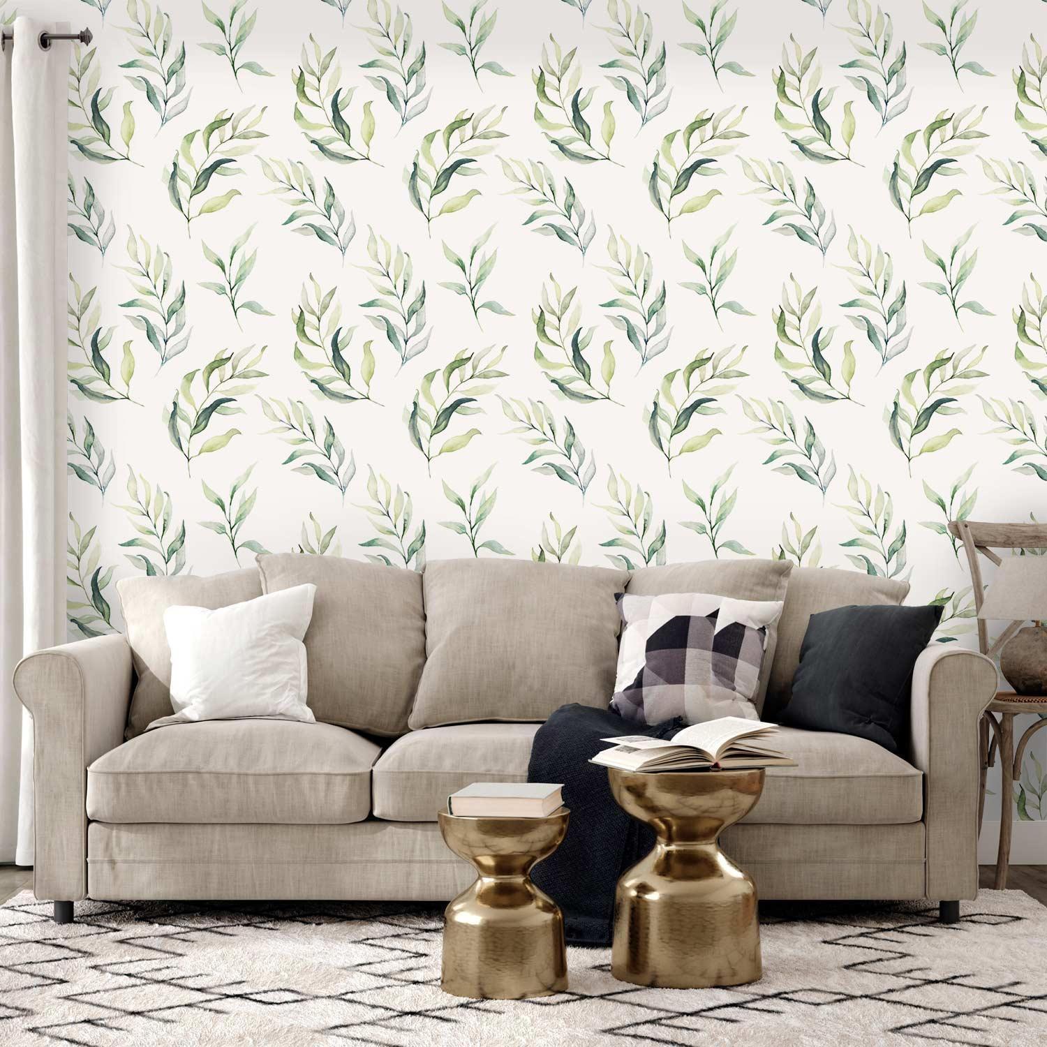 Tapisserie murale - Dancing Green