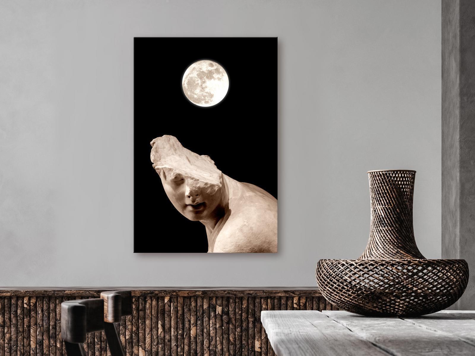 Tableau - Moon and Statue (1 Part) Vertical