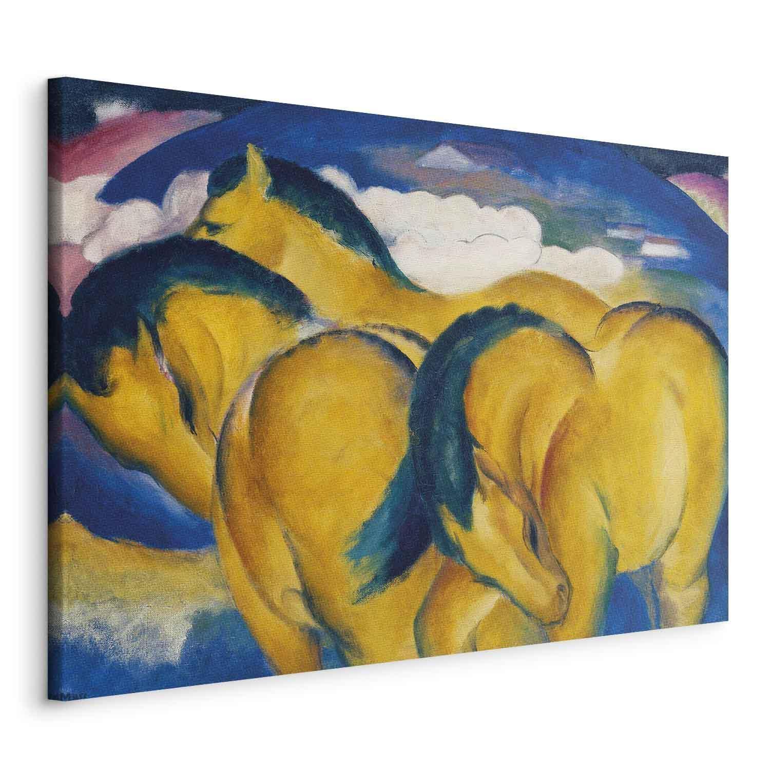 Tableau - Little Yellow Horses (Franz Marc)