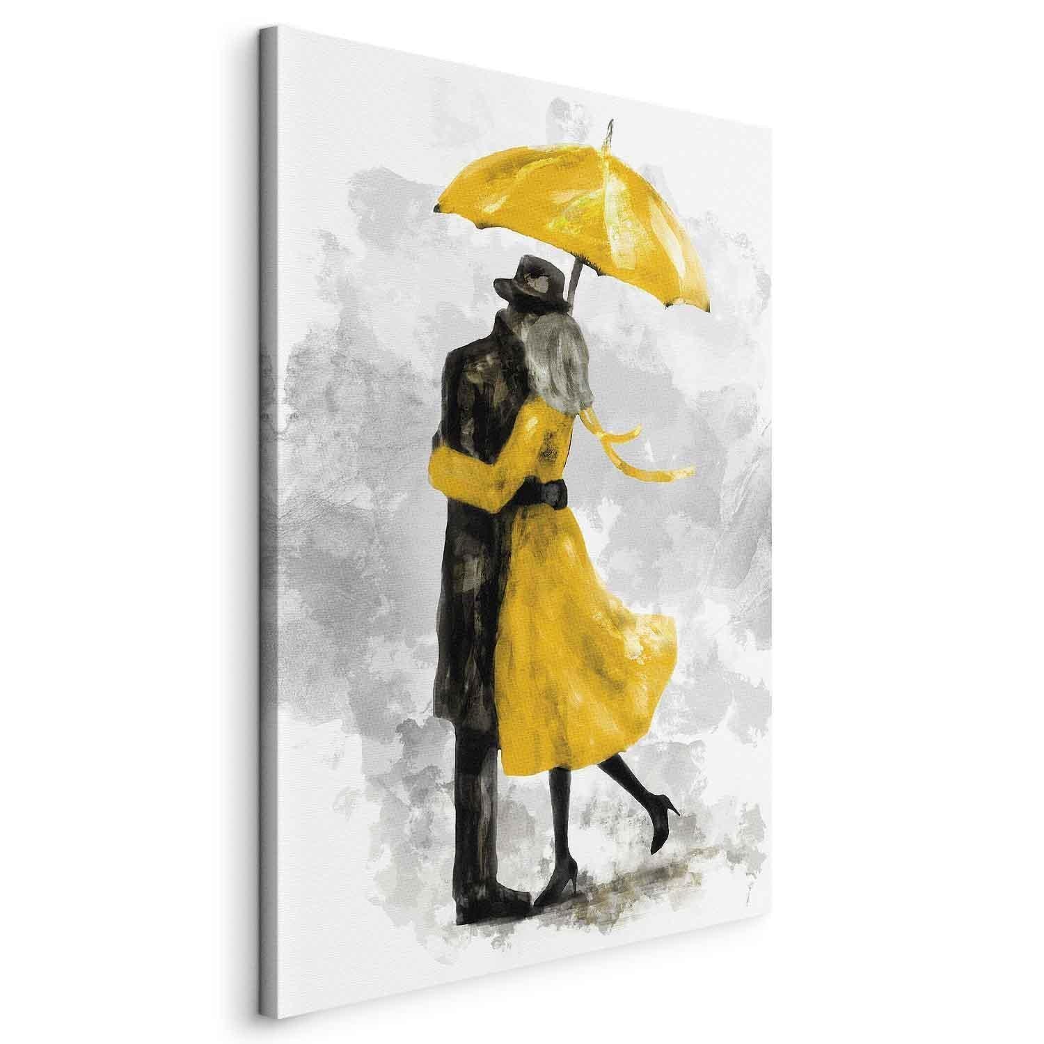 Tableau - Under Yellow Umbrella (1 Part) Vertical