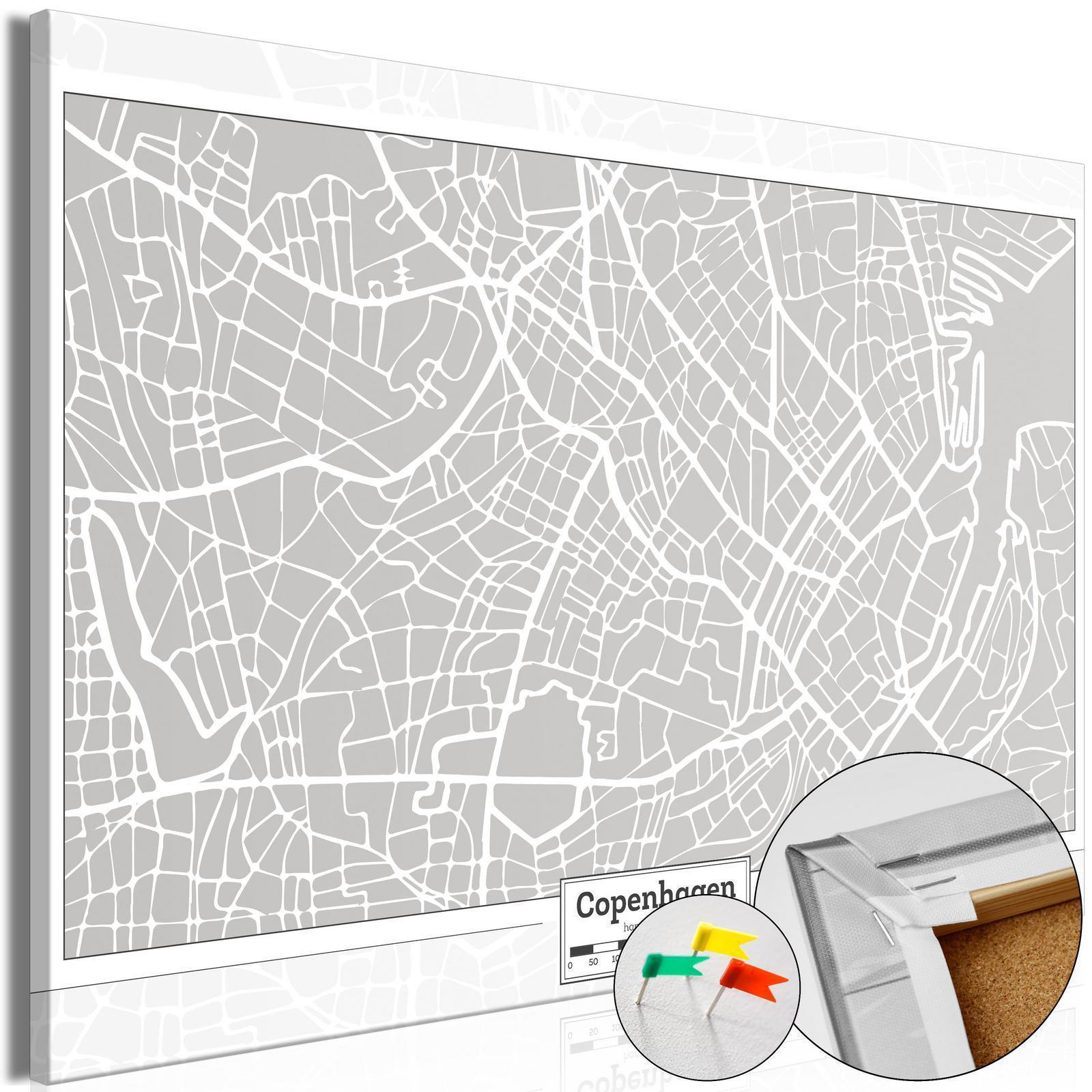 Tableau en liège - Capital of Denmark