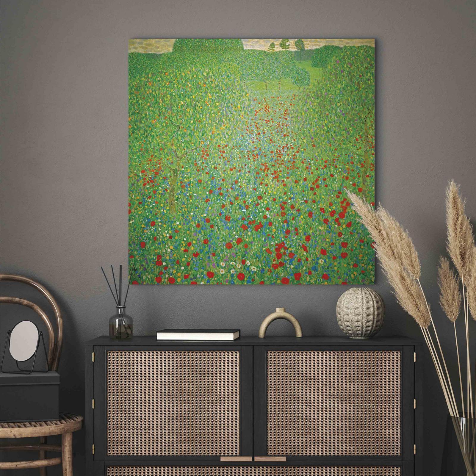 Tableau - Poppy Field (Gustav Klimt)