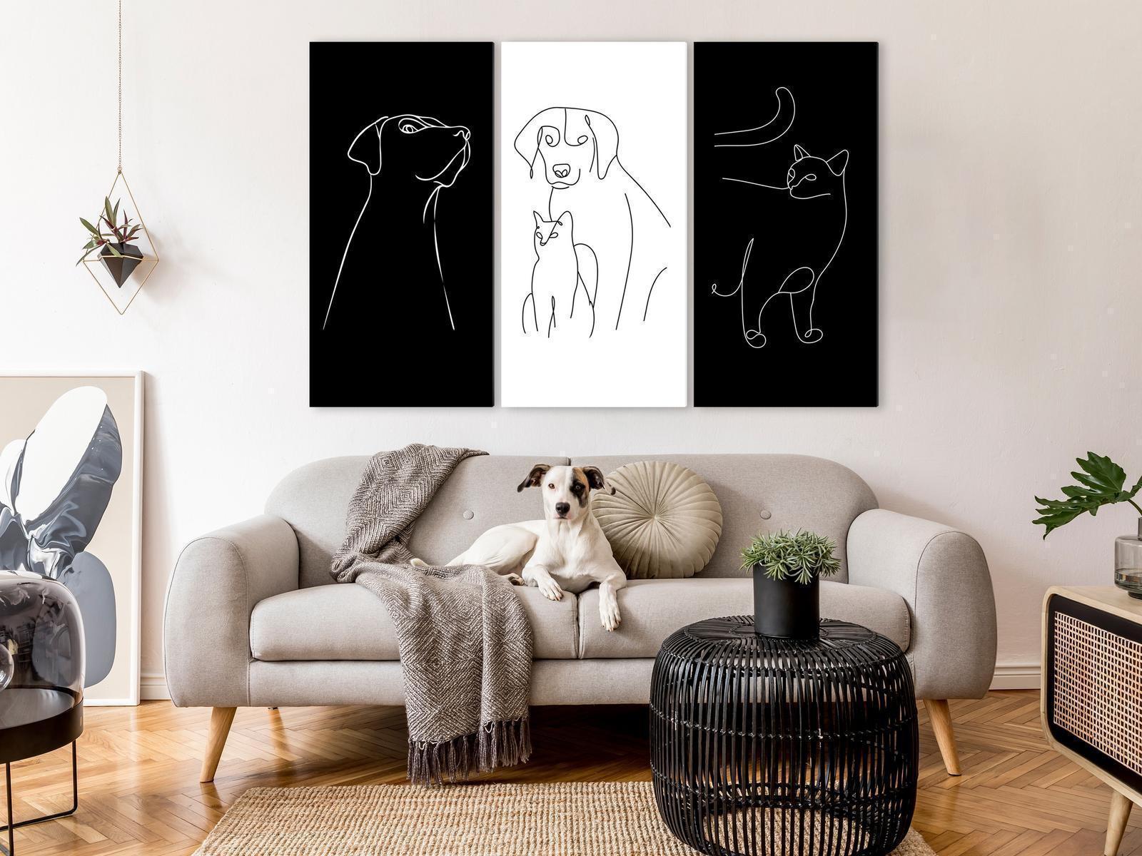 Tableau - Domestic Animals (3 Parts)