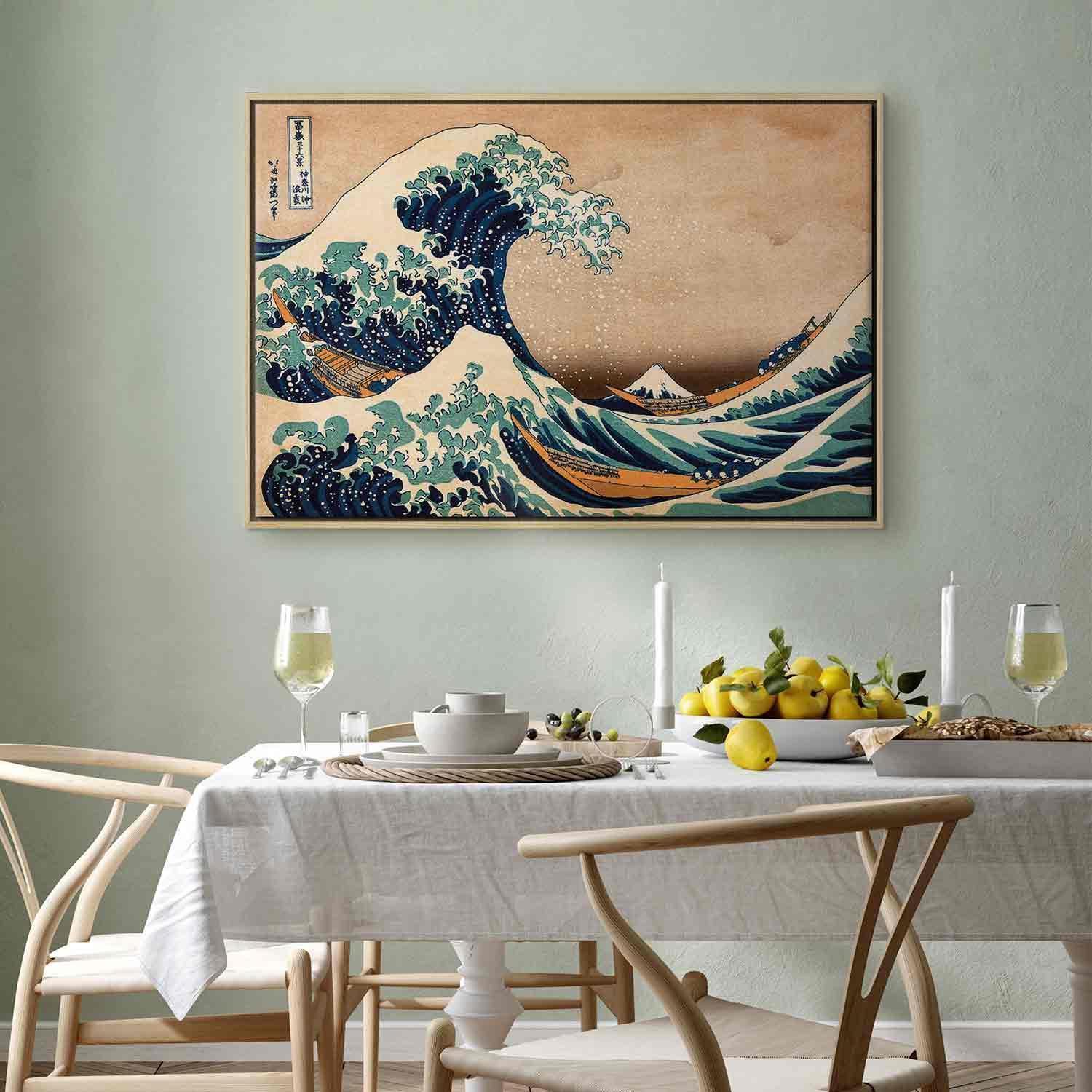 Tableau - The Great Wave off Kanagawa (Reproduction)