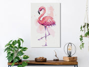 Peinture par numéros - Friendly Flamingo