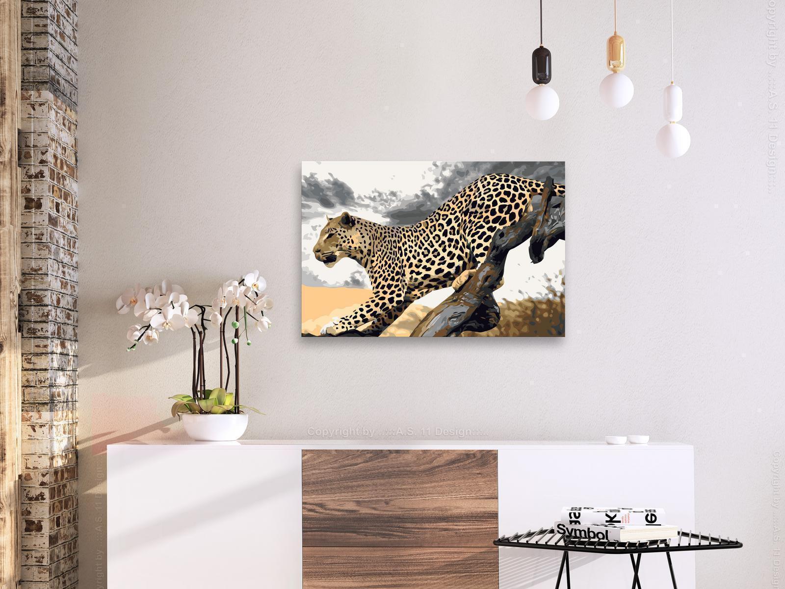 Peinture par numéros - Cheetah