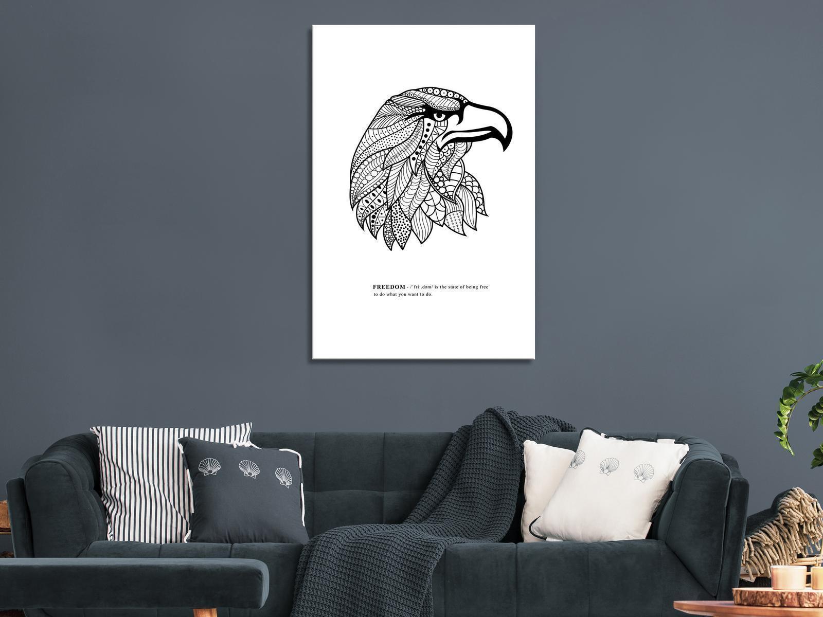Tableau - Eagle of Freedom (1 Part) Vertical