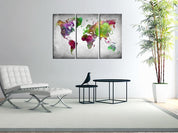 Tableau en liège - Diversity of World