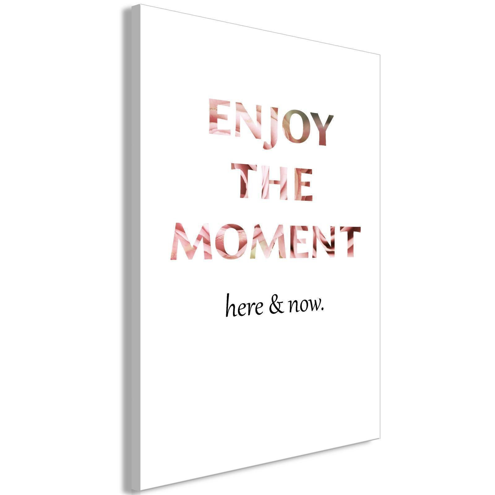 Tableau - Unique Moment (1-part) - English Text on White Background