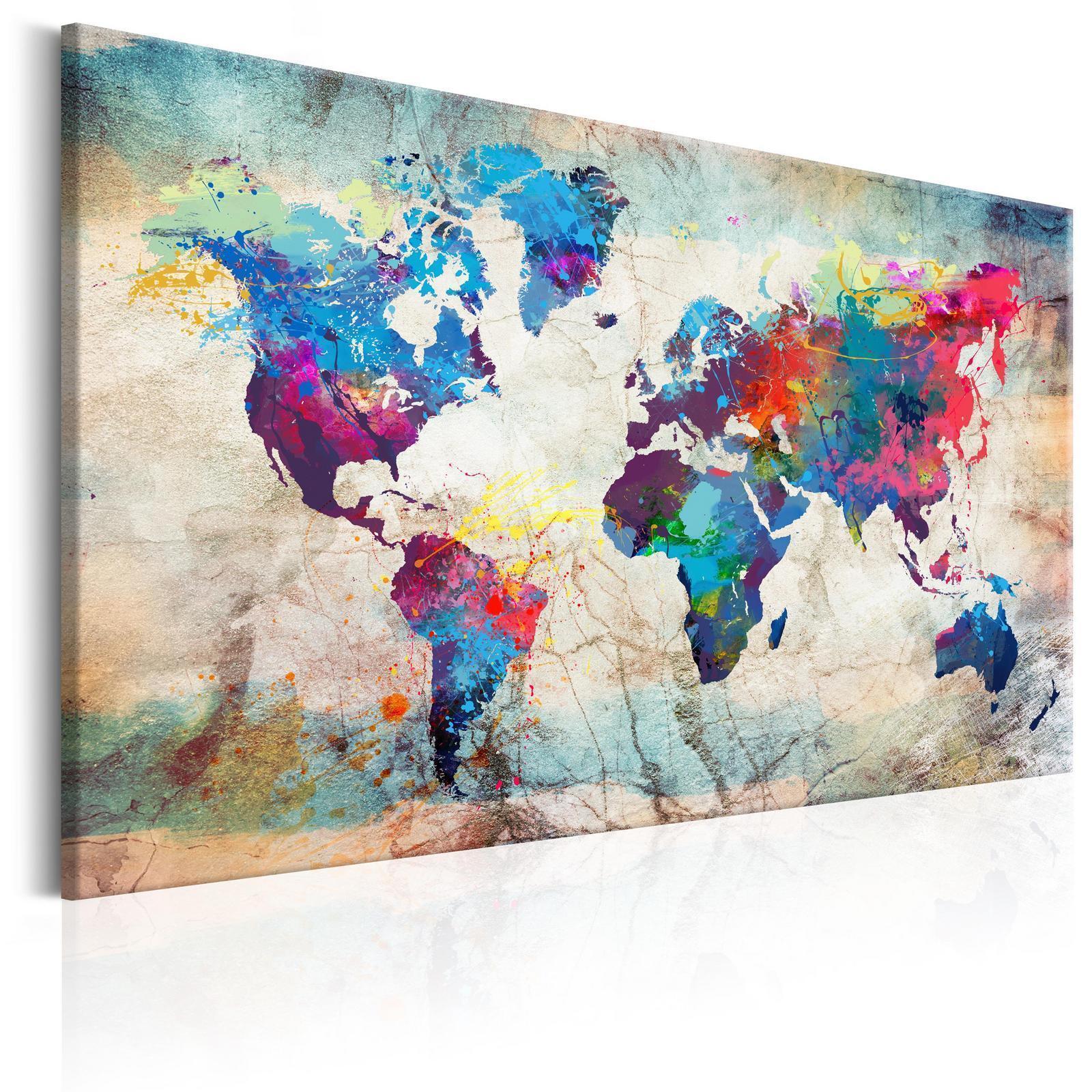 Tableau - World Map: Colourful Madness