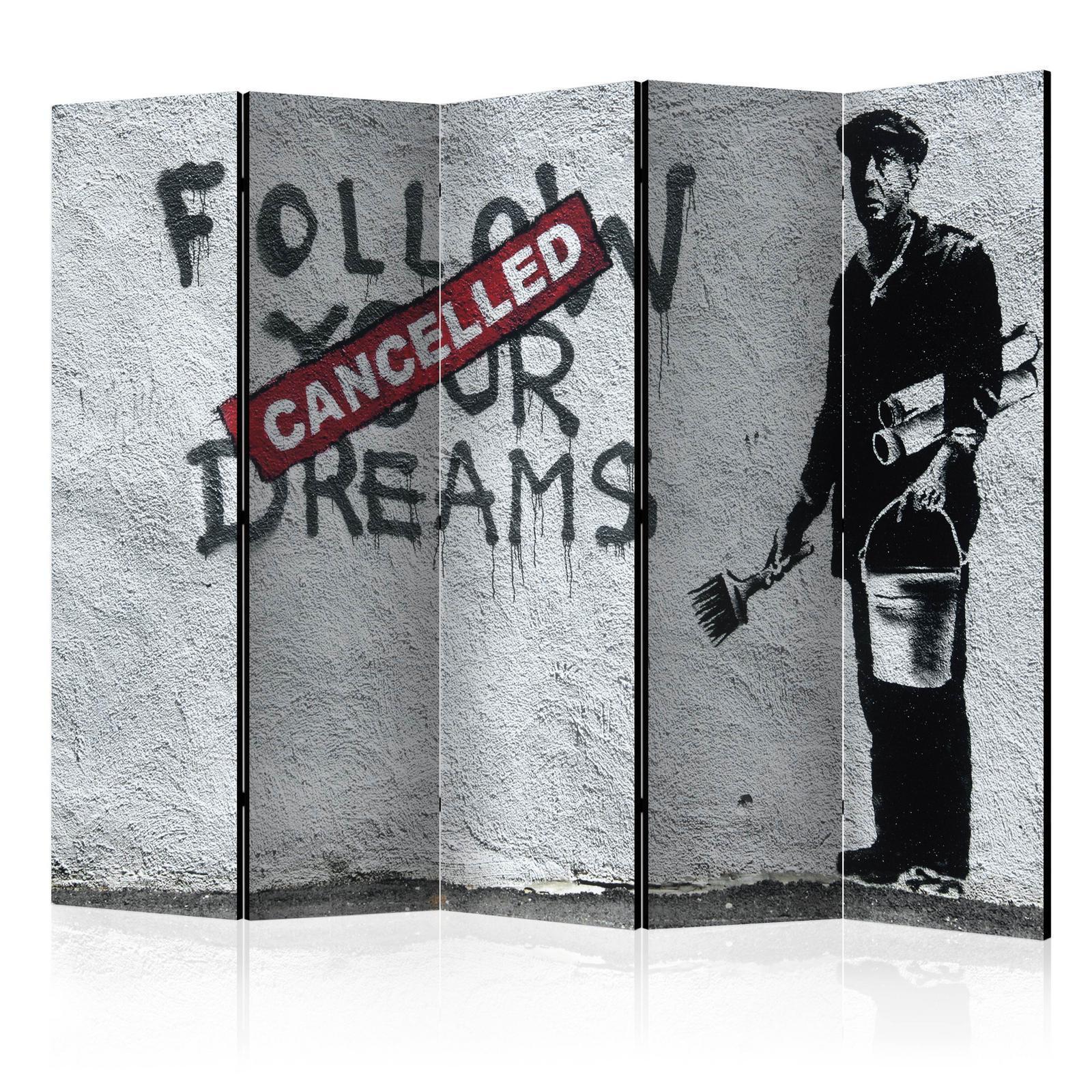 Paravent - Dreams Cancelled (Banksy) II