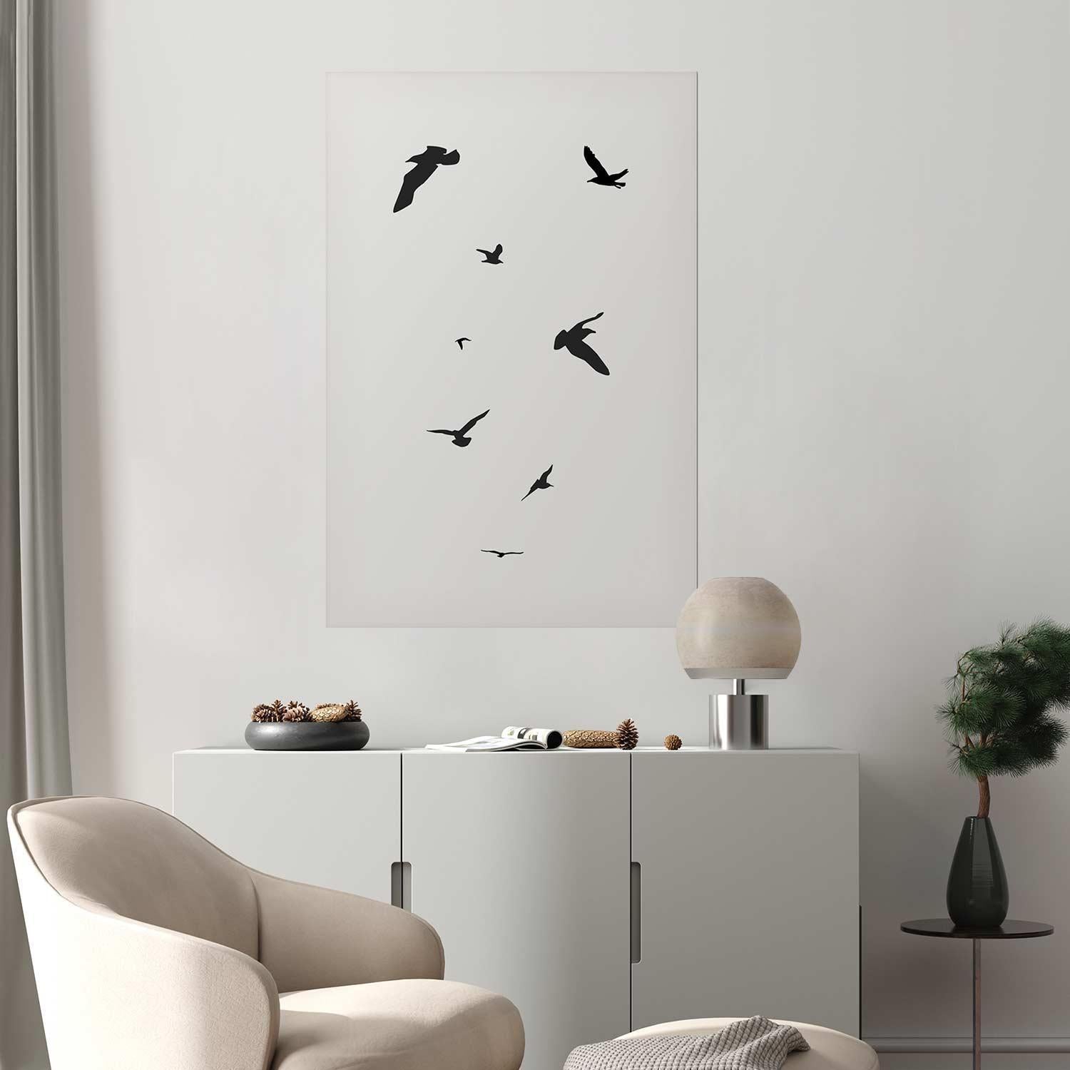 Poster - Evening Flight