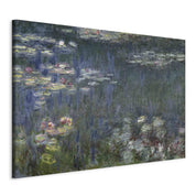 Tableau - Waterlilies: Green Reflections (Claude Monet)