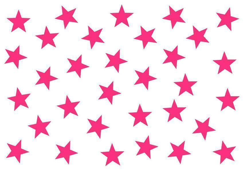 Papier peint - Pink Star