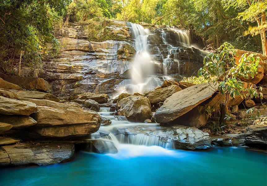 Papier peint - Waterfall in Chiang Mai, Thailand