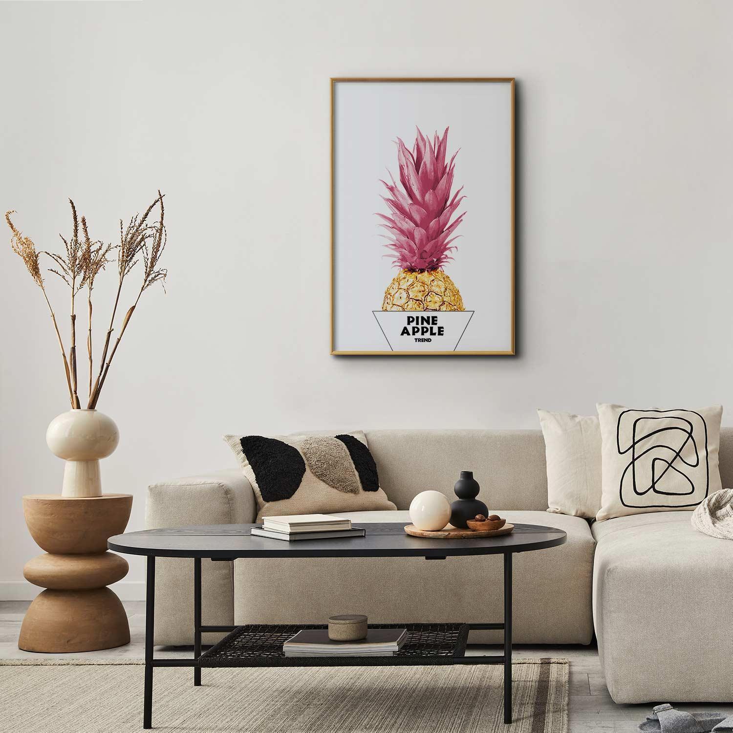 Poster - Golden Pineapple