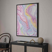 Tableau - Colorful Dream - Abstract Shapes in Pastel Colors