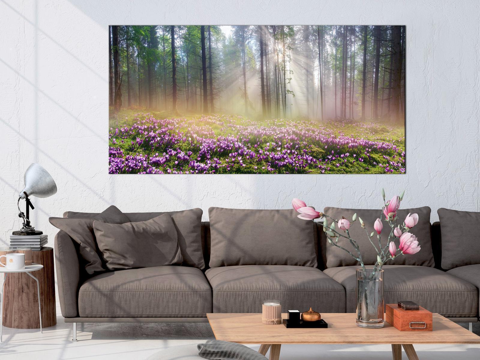 Tableau - Purple Meadow (1 Part) Wide