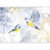 Papier peint - Watercolor Tit - First Variant